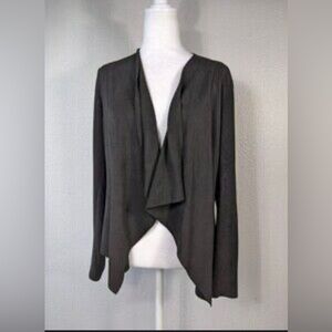 Urban behavior | long sleeve black open cardigan | size S